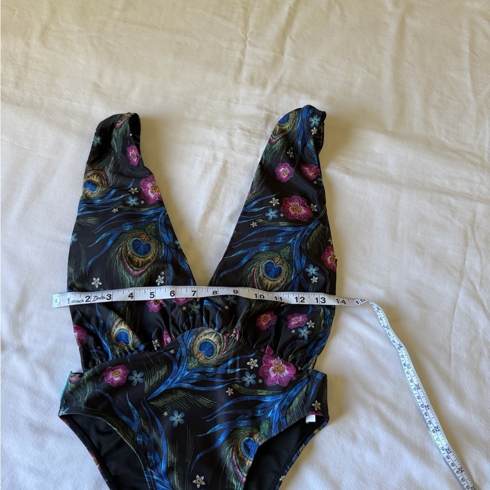 Pkockbeachwear Vibrant Feather Swimsuit - Picture 7 of 12